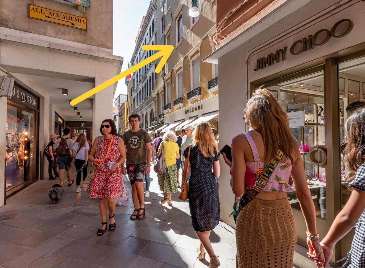Venezia-San Marco View On Luxury Shopping Street Daire Dış mekan fotoğraf